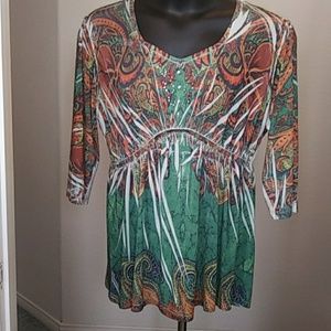 Faded Glory Top Size 2X